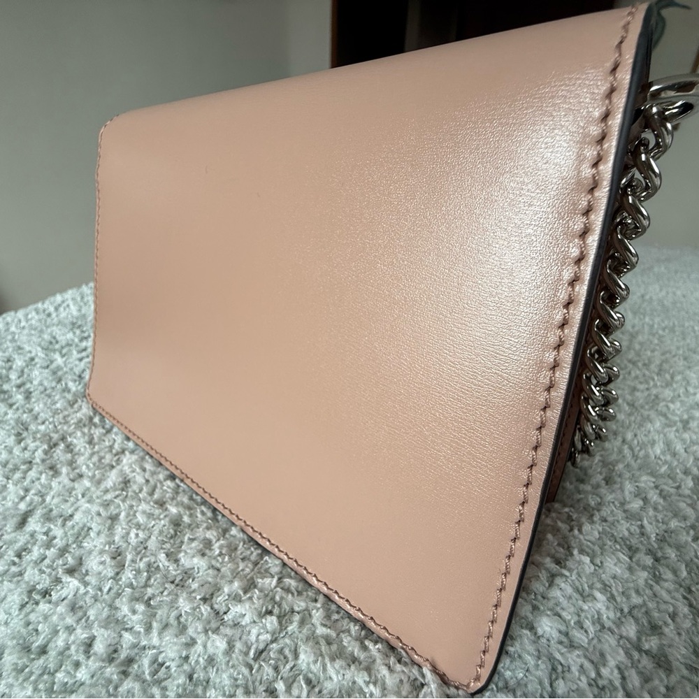 Jimmy Choo Pink Crossbody Bag with Sparkling Hardware - Picture 10 of 12